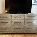 Signature Design By Ashley Chrestner 9 Drawer 71" W Dresser & Reviews ...